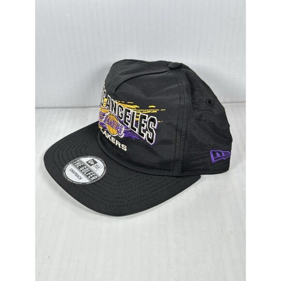 New Era Los Angeles Lakers The Golfer Snapback Adjustable Nylon Hat Cap OSFM - Picture 2 of 5